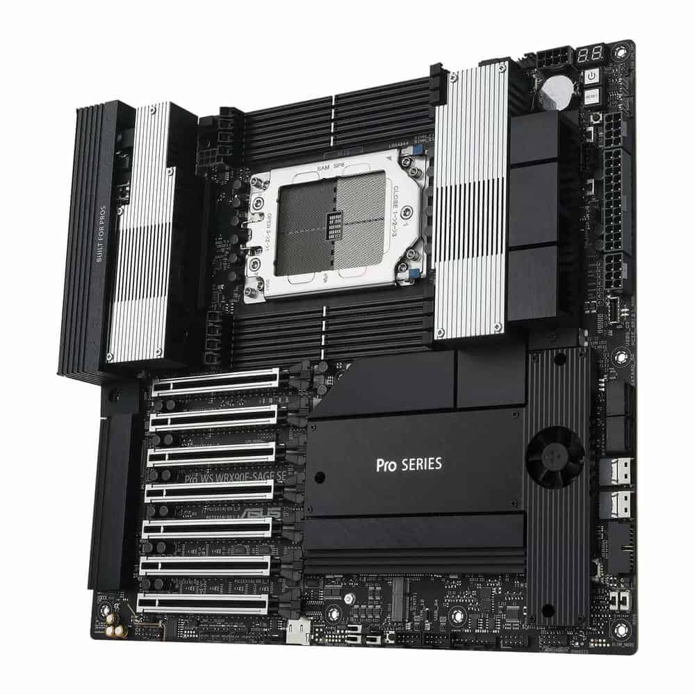 (image for) ASUS AMD Threadripper Pro WS WRX90E-SAGE SE PCIe 5.0 eATX Motherboard